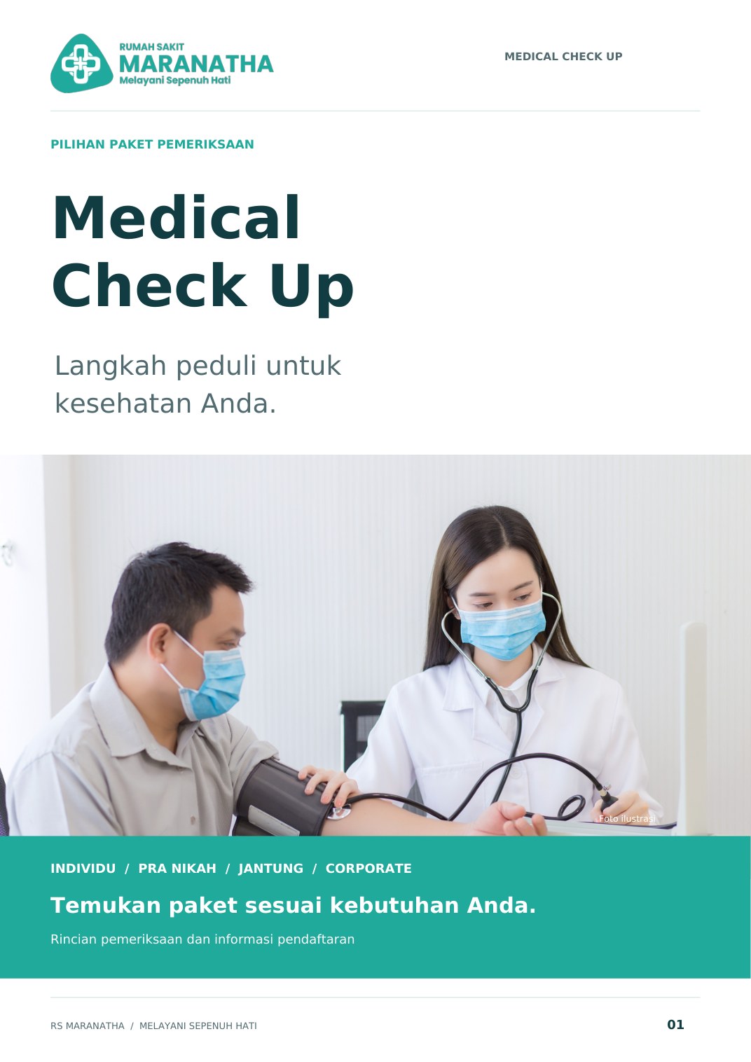 Sampul Buku Digital MCU RS Maranatha